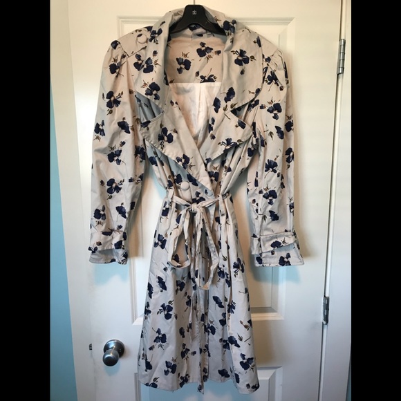 eshakti Jackets & Blazers - Beautiful Floral eShakli Trench Coat